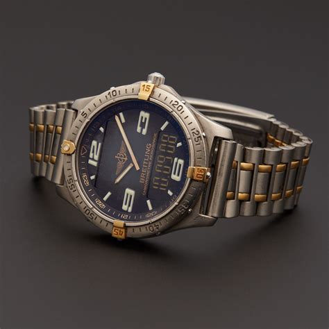 second hand ladies breitling watches|pre owned breitling aerospace.